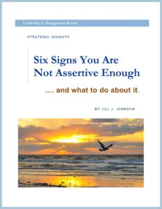 WHITE PAPER - 6 Signs You are not Assertive Enough - COVER - FRAMED